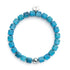 Blauquarz | Silber | Edelstein-Kieselstein-Armband